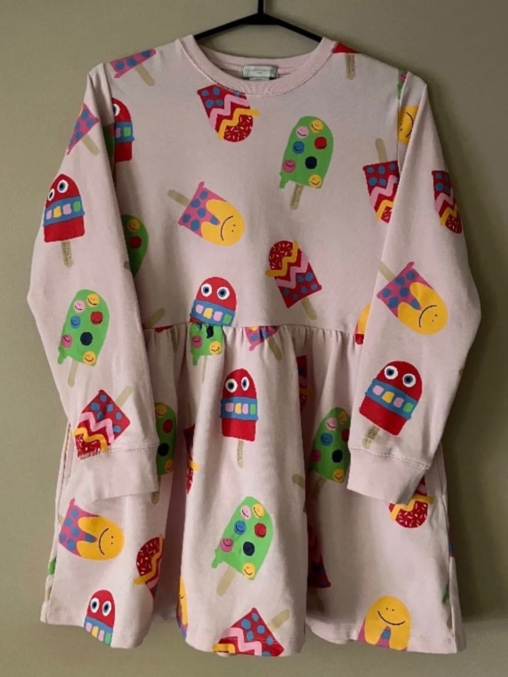STELLA MCCARTNEY ICE LOLLIES DRESS, 10Y